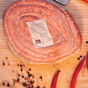 Linguiça congelada de pernil fina