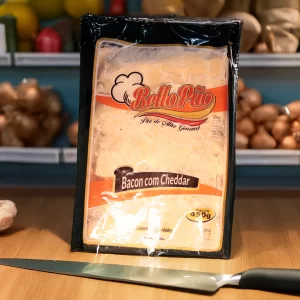 Pão de Alho Sabor Bacon com Cheddar